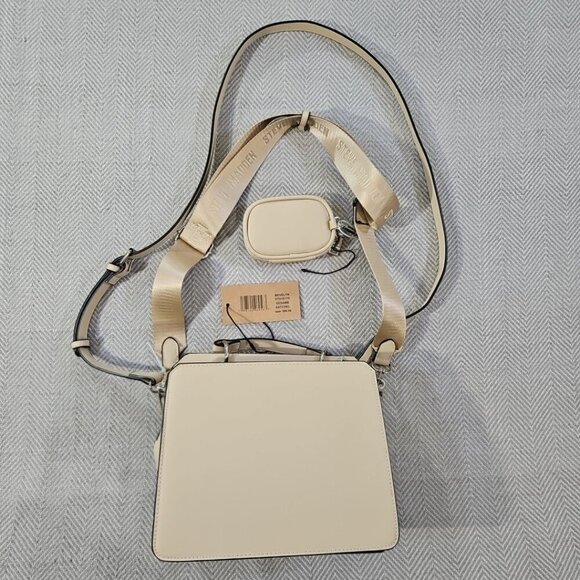 Steve Madden Sesame Bevelyn w/AirPod Case Crossbody Bag Purse Satchel NWT - Picture 2 of 13
